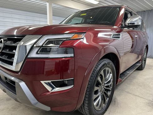 Used 2023 Nissan Armada Platinum w/ Captain's Chairs Package AWD/4WD image 40
