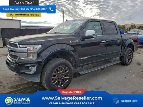 Used 2018 Ford F150 Platinum w/ Equipment Group 701A Luxury image 1