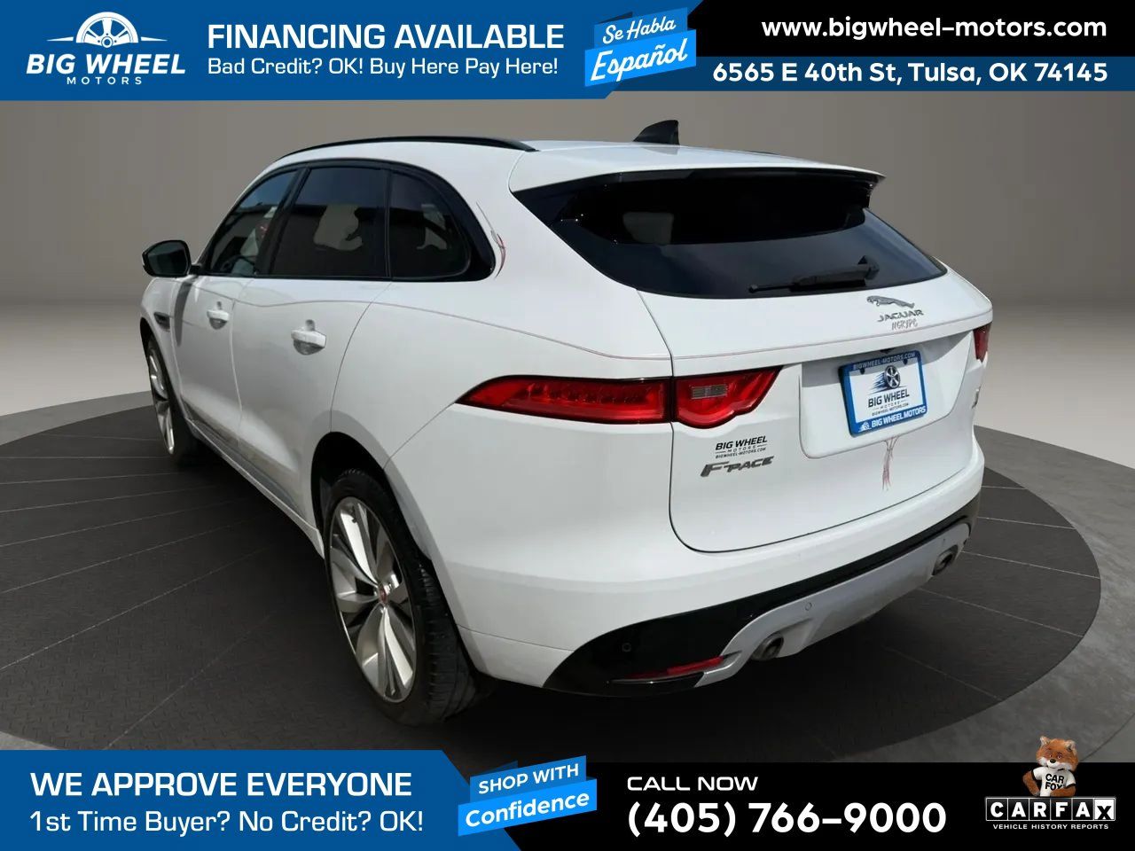 Used 2020 Jaguar F-PACE S AWD/4WD image 3