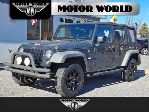 Used 2016 Jeep Wrangler Unlimited Sport image 1
