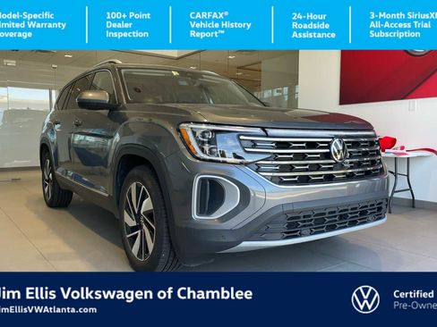 Used 2024 Volkswagen Atlas SEL AWD/4WD image 1