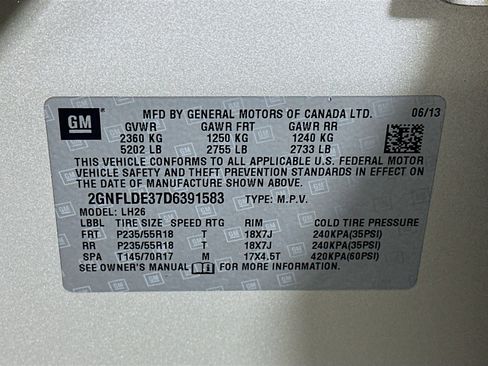 Used 2013 Chevrolet Equinox LT w/ Chrome Package image 12