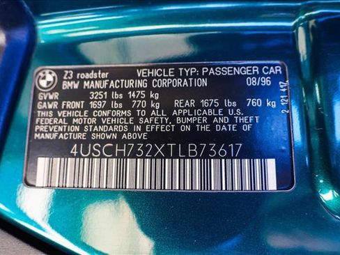 Used 1996 BMW Z3 1.9 image 21