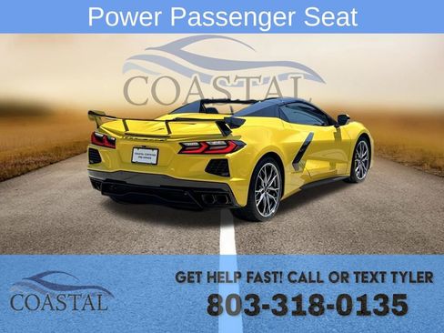 Used 2025 Chevrolet Corvette Stingray Premium Conv w/ Stealth Interior Trim Package RWD image 11