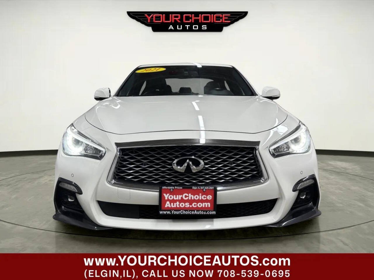 Used 2021 INFINITI Q50 Sensory RWD image 8