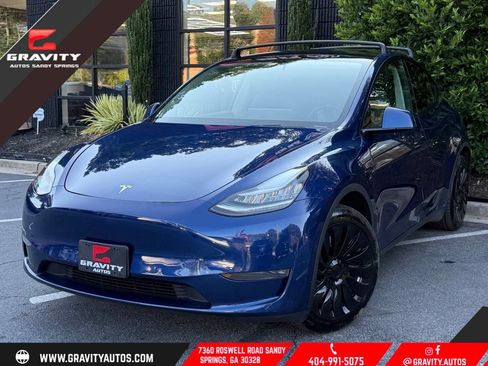 Used 2021 Tesla Model Y Long Range AWD/4WD image 1