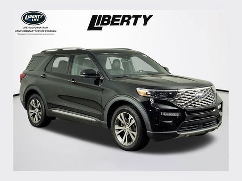 Certified 2020 Ford Explorer Platinum AWD/4WD image 1