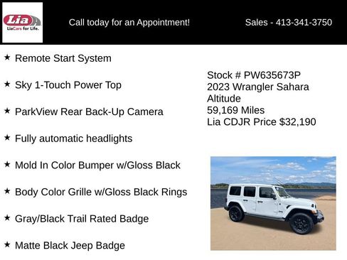 Used 2023 Jeep Wrangler Unlimited Sahara AWD/4WD image 21
