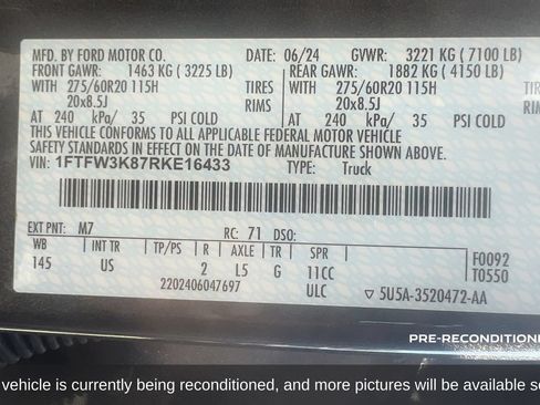 Used 2024 Ford F150 XLT w/ Equipment Group 302A MID RWD image 19