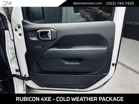 Used 2023 Jeep Wrangler Unlimited Rubicon 4xe w/ Cold Weather Group AWD/4WD image 40