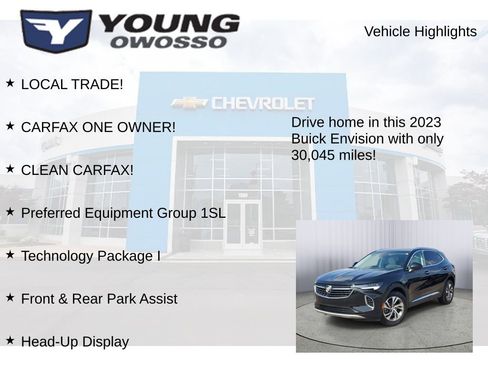 Used 2023 Buick Envision Essence w/ Technology Package I AWD/4WD image 7