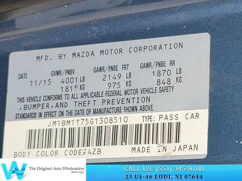Used 2016 MAZDA MAZDA3 i Sport FWD image 18