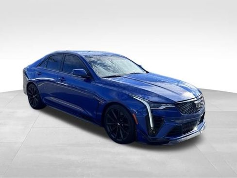 Used 2022 Cadillac CT4 V Blackwing w/ Carbon Fiber 1 Package RWD image 11