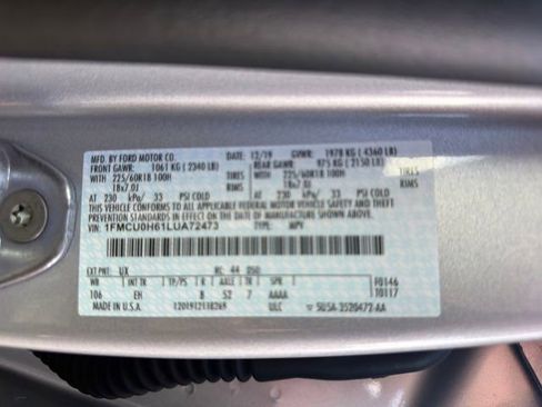 Used 2020 Ford Escape SEL image 33