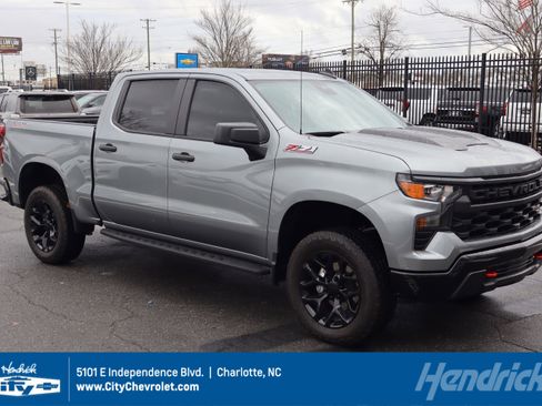 Used 2024 Chevrolet Silverado 1500 Custom Trail Boss w/ LPO, Dark Essentials Package image 1