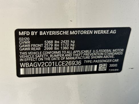 Used 2020 BMW 840i Gran Coupe w/ M Sport Package RWD image 27