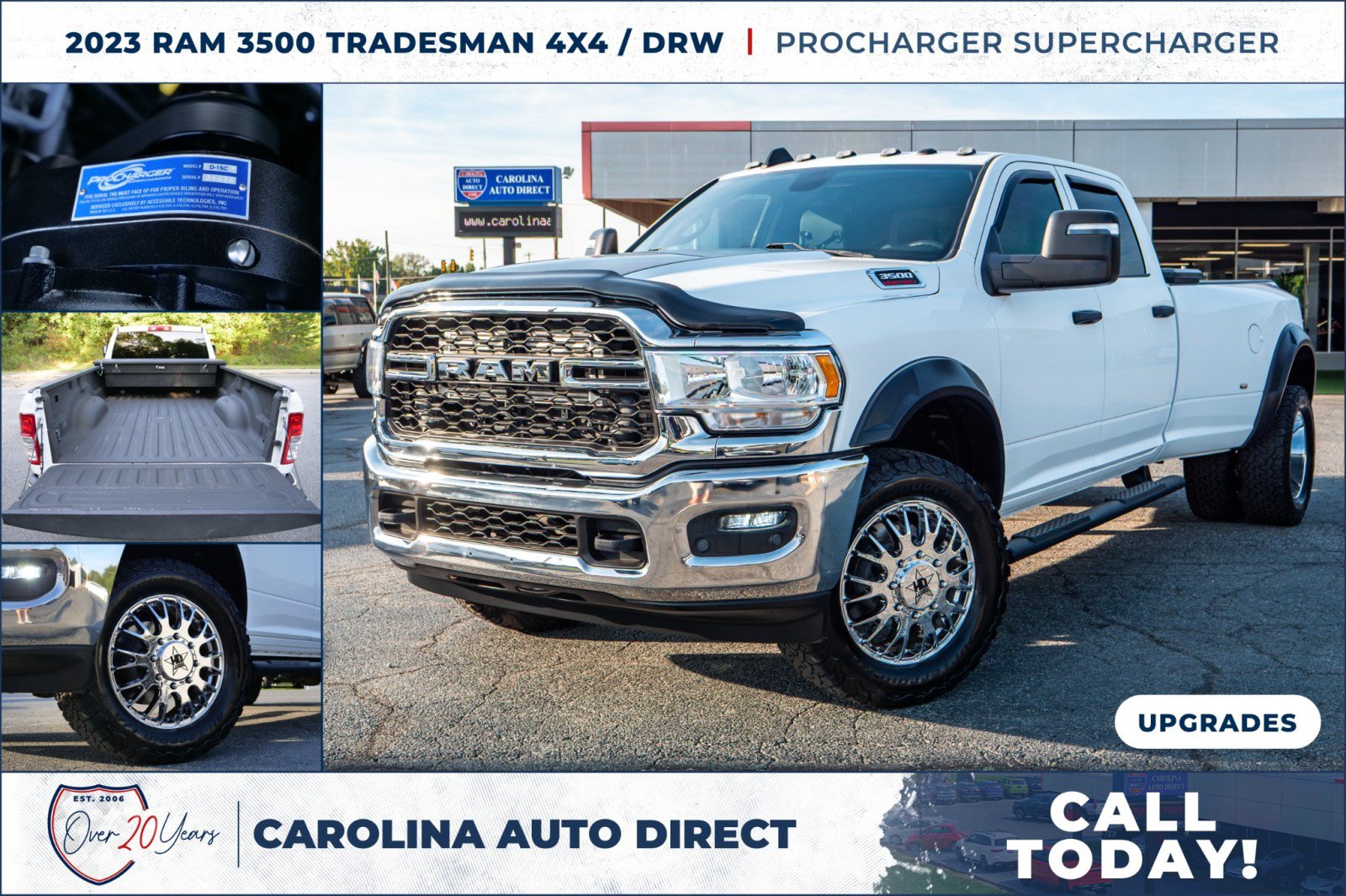 Used 2023 RAM 3500 Tradesman w/ Chrome Appearance Group AWD/4WD image 1