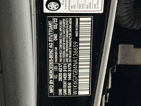 Certified 2022 Mercedes-Benz S 580 4MATIC Sedan image 16
