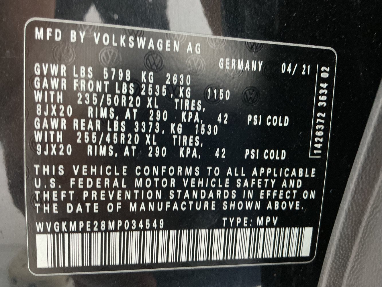 Used 2021 Volkswagen ID.4 Pro S RWD image 51