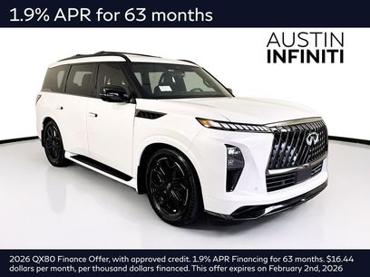 New 2026 INFINITI QX80 SPORT w/ Sport Exterior Package