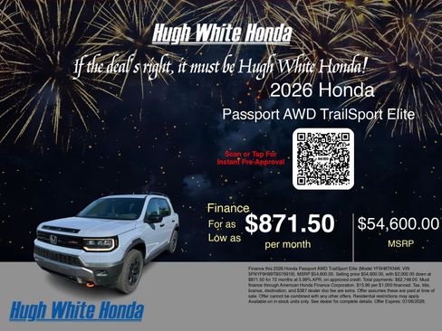 New 2026 Honda Passport TrailSport Elite image 7