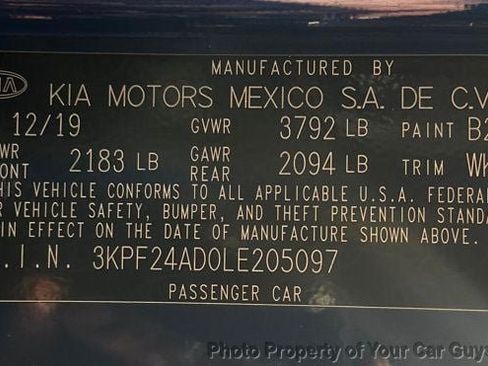 Used 2020 Kia Forte LXS FWD image 21