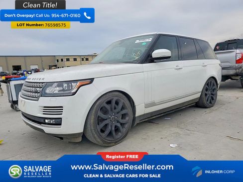 Used 2015 Land Rover Range Rover Supercharged image 1