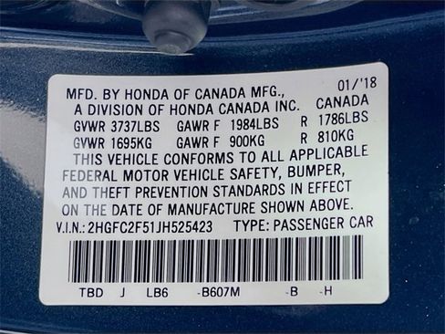 Used 2018 Honda Civic LX image 29