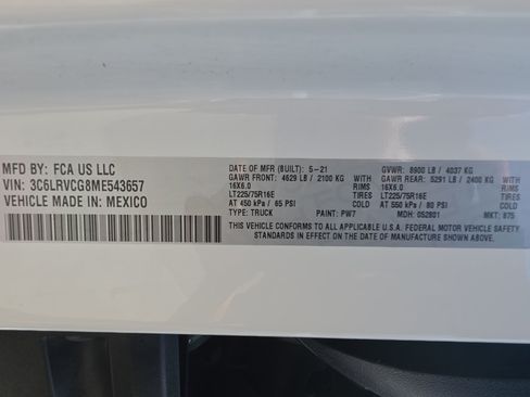 Used 2021 RAM ProMaster 2500 FWD image 34