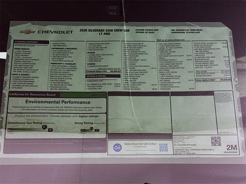 New 2026 Chevrolet Silverado 2500 LT w/ Trail Boss Package image 20