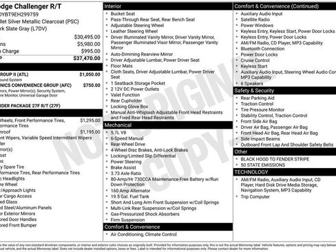 Used 2014 Dodge Challenger R/T w/ Sound Group II RWD image 3