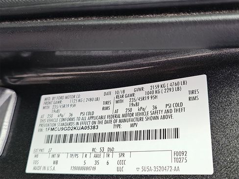 Used 2019 Ford Escape SE image 35