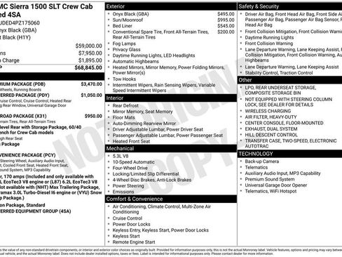 Used 2023 GMC Sierra 1500 SLT w/ SLT Premium Package AWD/4WD image 9