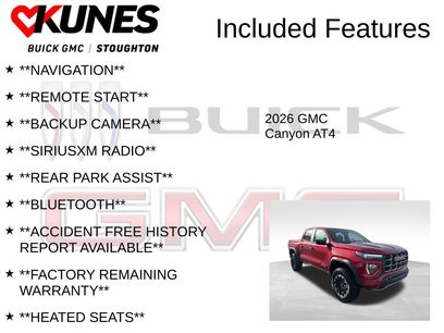 New 2026 GMC Canyon AT4