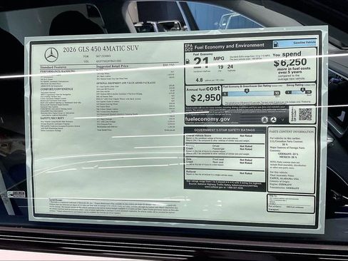 New 2026 Mercedes-Benz GLS 450 4MATIC image 14