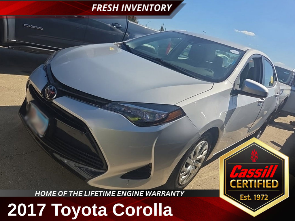 Used 2017 Toyota Corolla LE w/ Carpet Mat Package (TMS) FWD image 1