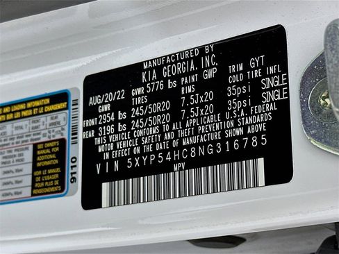 Certified 2022 Kia Telluride SX image 38