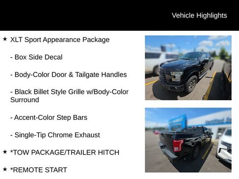 Used 2016 Ford F150 XLT w/ Equipment Group 301A Mid AWD/4WD image 15