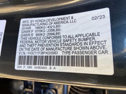 Used 2023 Honda Accord EX image 33