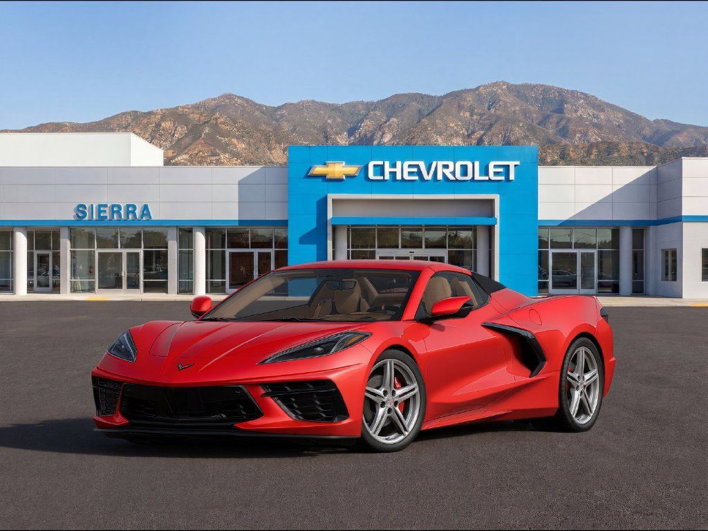 New 2027 Chevrolet Corvette Stingray Convertible w/ 3LT RWD image 1