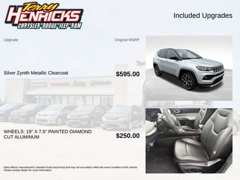 Used 2025 Jeep Compass Limited AWD/4WD image 8