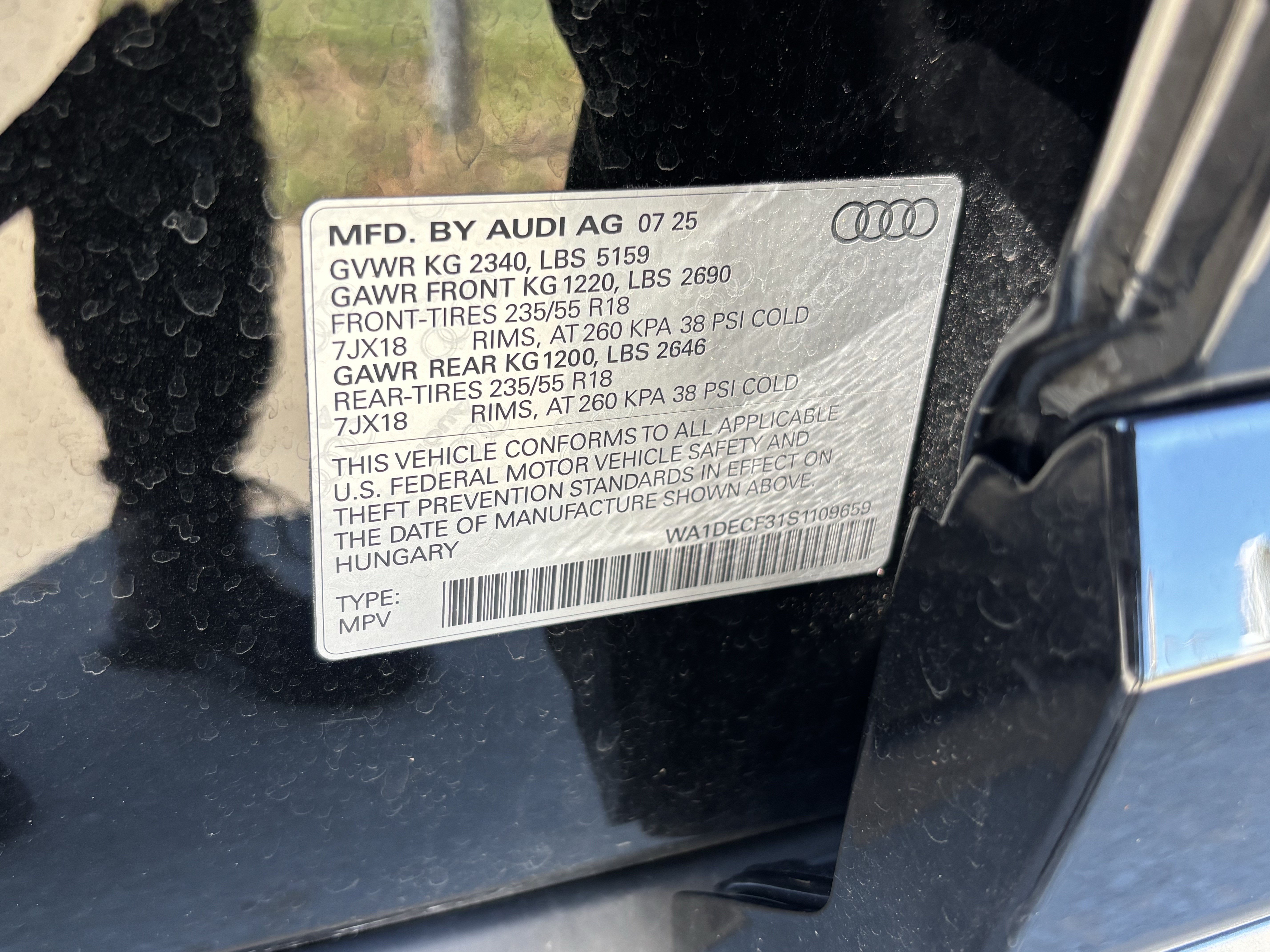 Used 2025 Audi Q3 2.0T Premium w/ Convenience Package AWD/4WD image 36