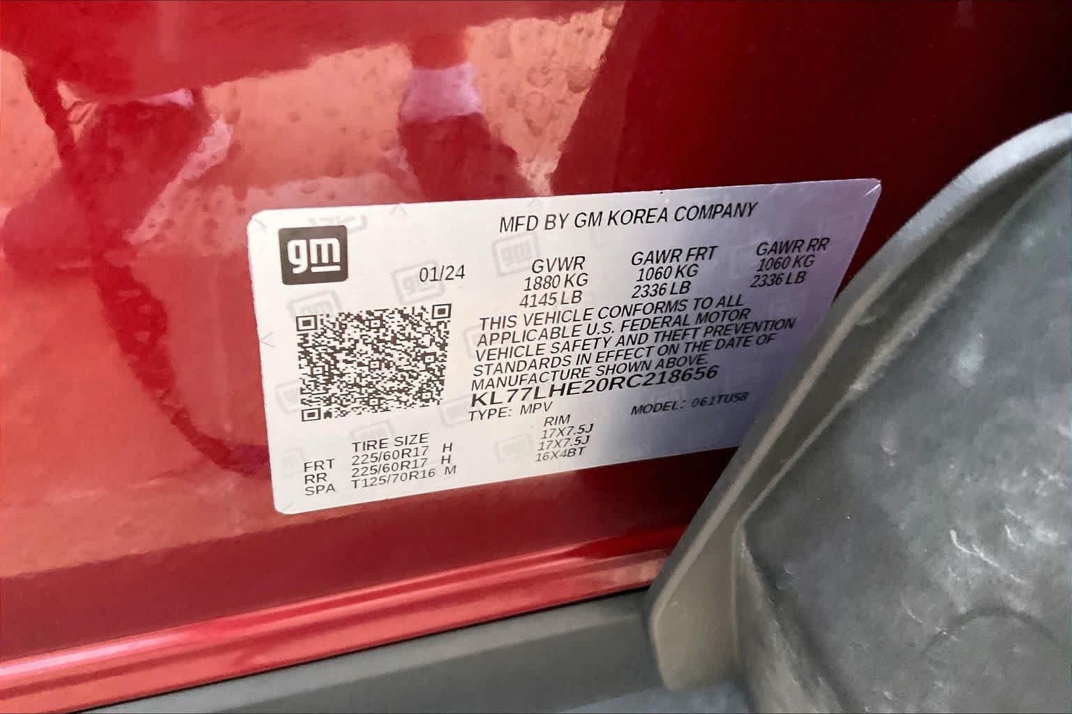 Used 2024 Chevrolet Trax LT w/ Driver Confidence Package FWD image 33