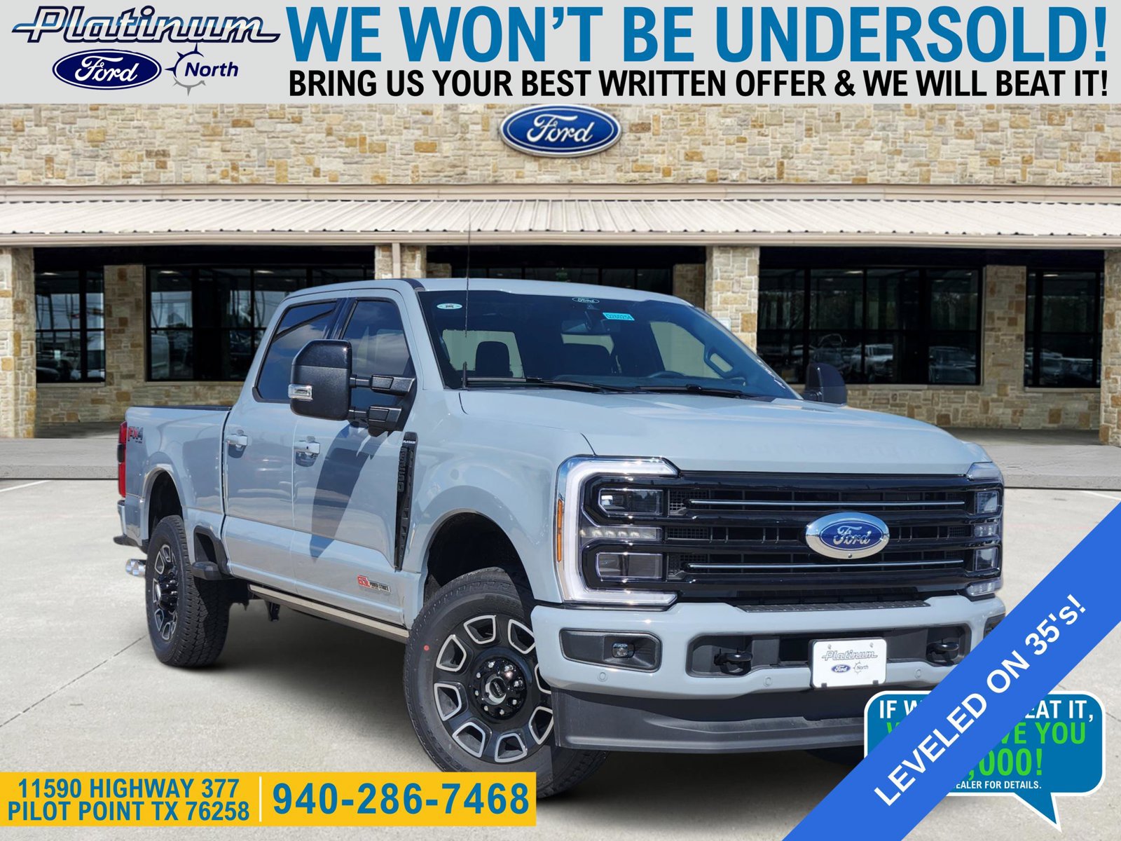 New 2026 Ford F250 Platinum AWD/4WD 360° Tour