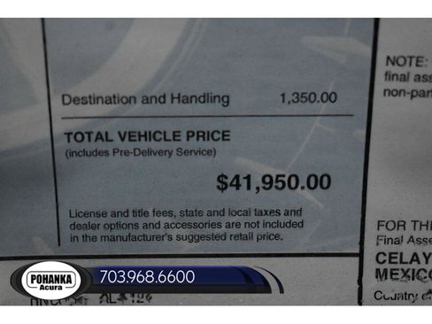 New 2025 Acura ADX A-Spec AWD/4WD image 38