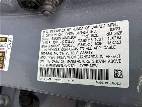 Used 2020 Honda CR-V EX-L image 15