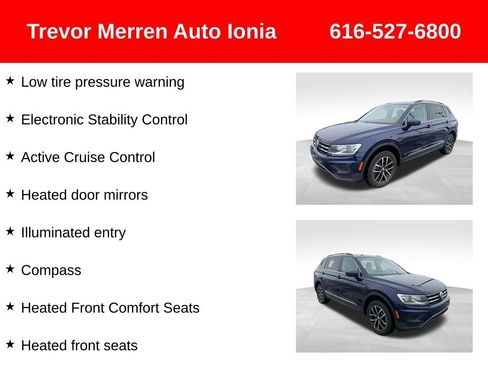 Used 2021 Volkswagen Tiguan SE image 12