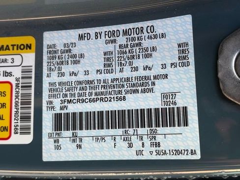 Used 2023 Ford Bronco Sport Outer Banks w/ Tech Package image 36