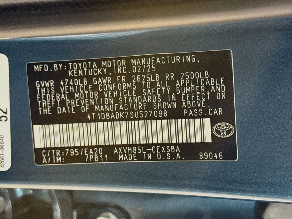 Used 2025 Toyota Camry SE w/ Convenience Package AWD/4WD image 17