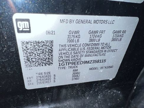 Used 2021 GMC Sierra 1500 AT4 w/ AT4 Preferred Package AWD/4WD image 34